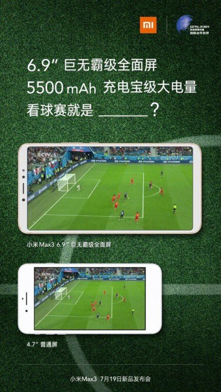 Sát thủ tầm trung Xiaomi Mi Max 3 lộ toàn bộ thông số, màn hình 6.9 inch, pin 5.500 mAh - Ảnh 3.